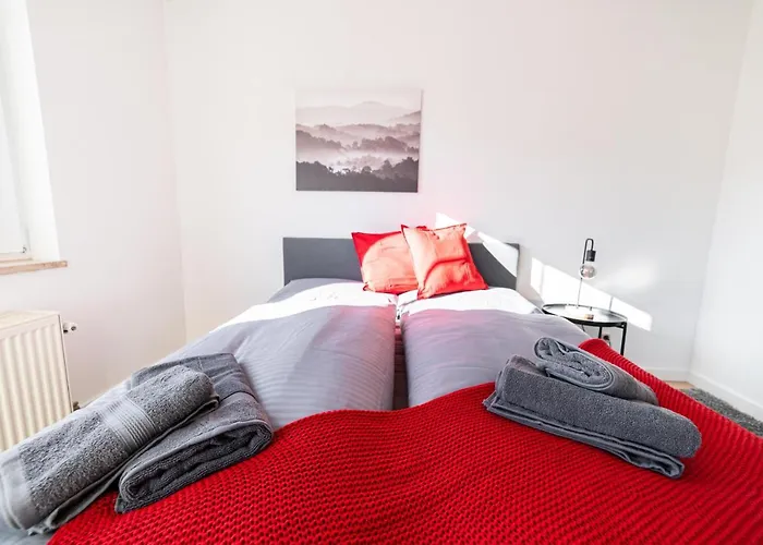 Fullhouse - Eisenach - K31 - Balcony - 2 Queensize Beds - Smarttv